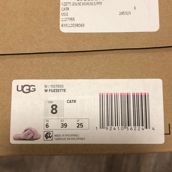 🔥🔥LAST PAIR!!🔥🔥 UGG Fuzzette Genuine Shearling Slipper - Picture 5 of 16